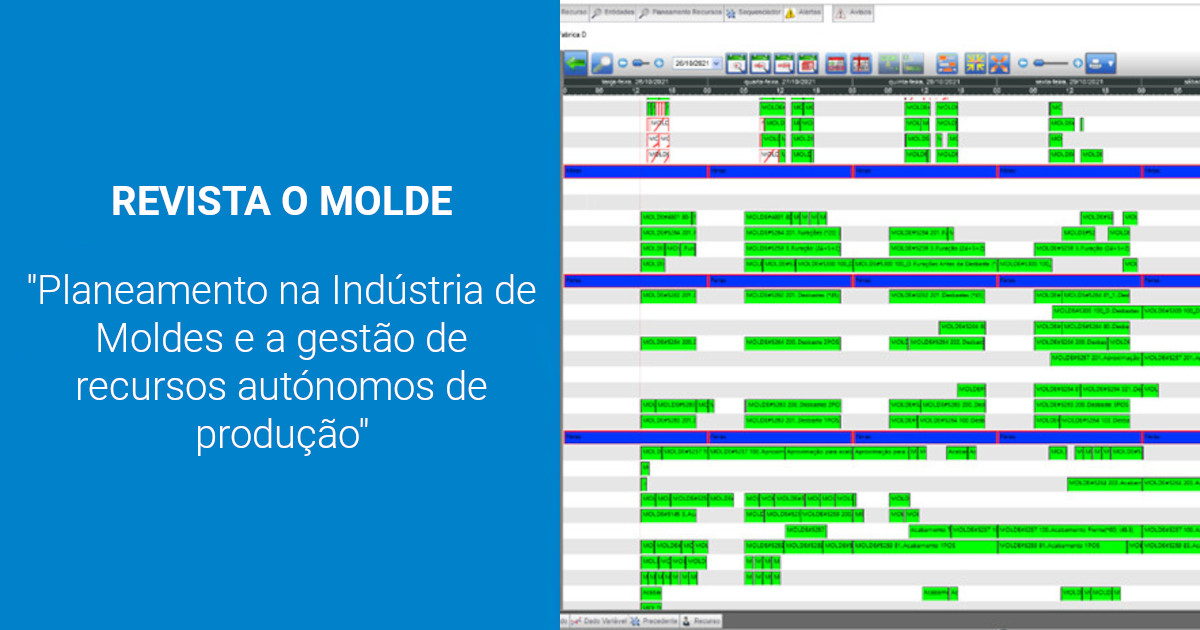 Sqédio | Revista O Molde: Planeamento na Indústria de Moldes