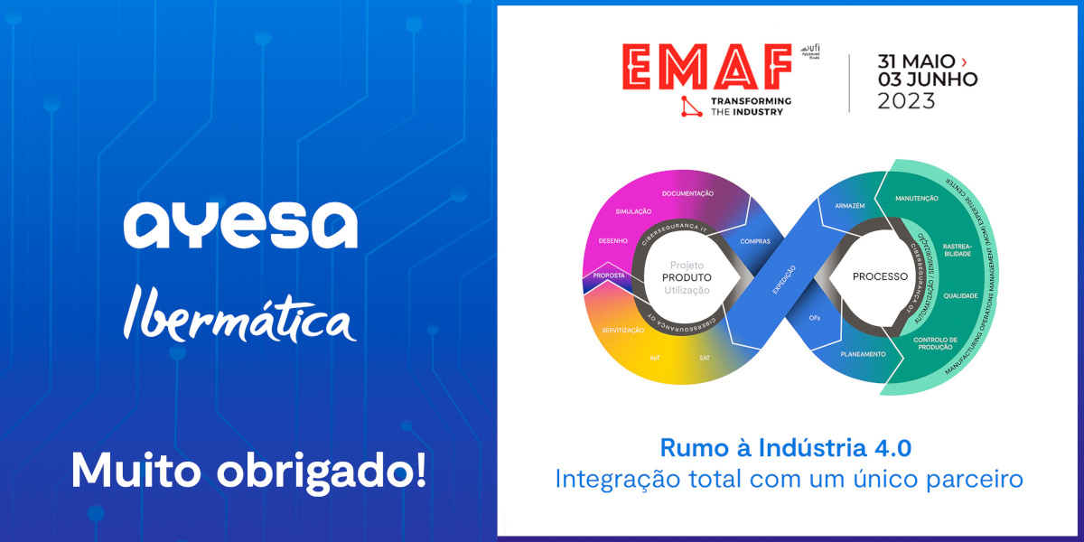 Ibermática an Ayesa company | EMAF 2023 - Muito obrigado!