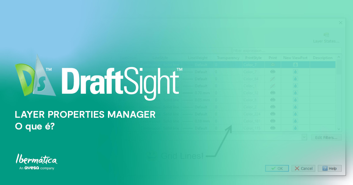 Ibermática an Ayesa company | DraftSight - Layer Properties Manager
