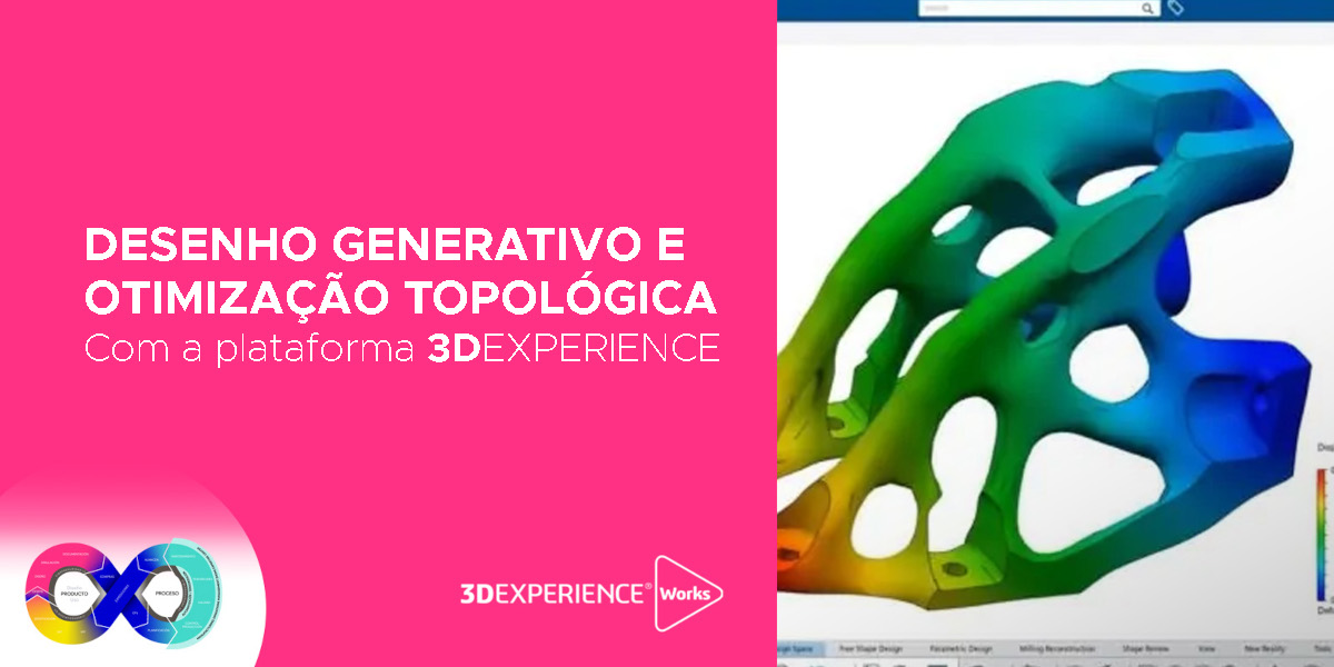Desenho Generativo e Otimização Topológica com a plataforma 3DEXPERIENCE